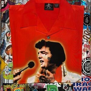 Elvis Button Up Shirt